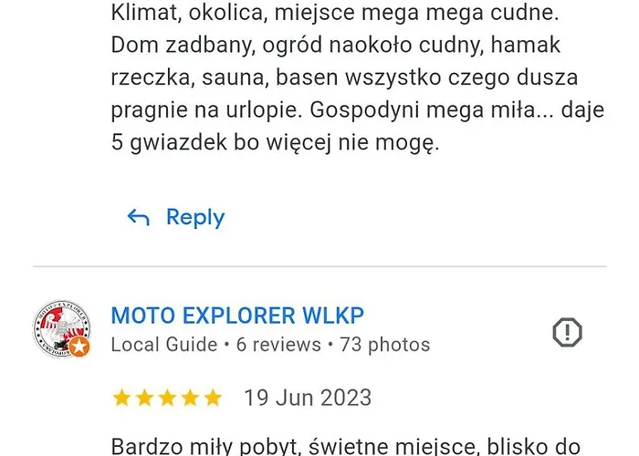 Dom wakacyjny Zimorodka Pielgrzymka